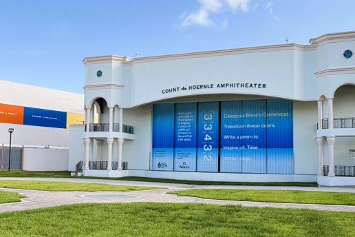 Poetry, Art Combine for Amphitheater Mural Project